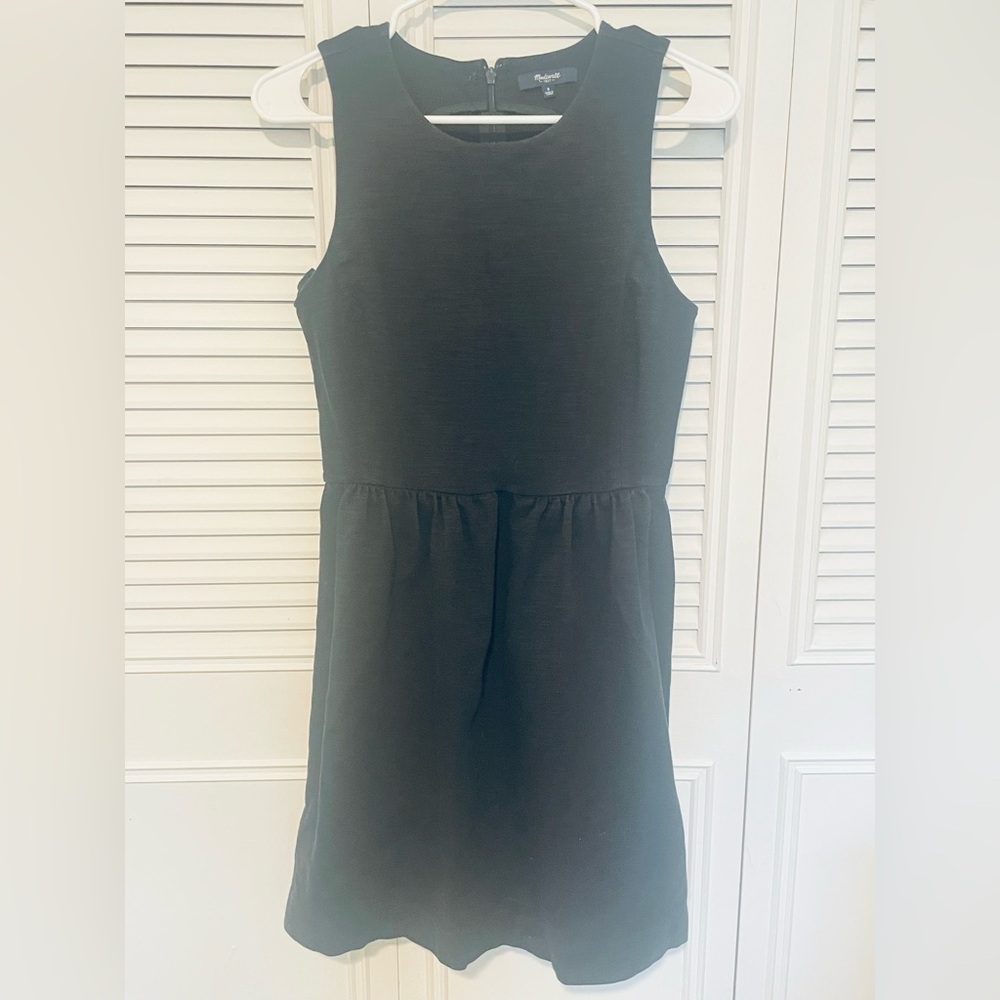 Madewell Sleeveless Fit & Flare Mini Dress